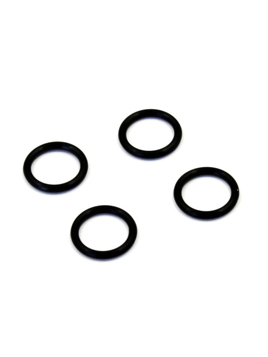 KYOSHO SILICONE O-RIING P15 (4) - BLACK ORG15