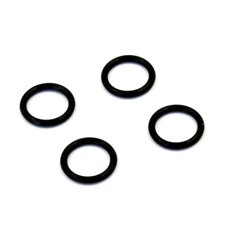 KYOSHO SILICONE O-RIING P15 (4) - BLACK ORG15