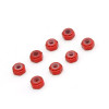 KYOSHO ECROUS DE ROUE M2 NYLSTOP ALU MINI-Z (8) ROUGE MZW128R