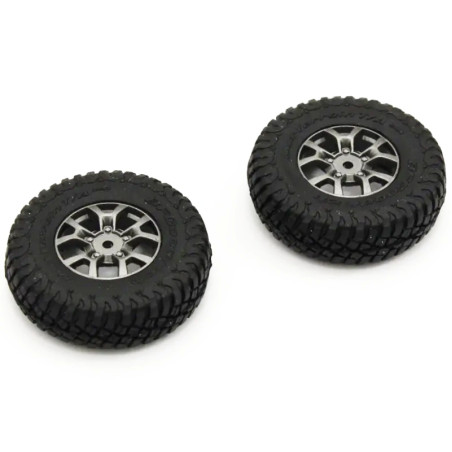 KYOSHO PREMOUNTED TIRE/WHEEL (2PCS) SUZUKI JIMNY MINI-Z 4X4 MX01 MXTH002B