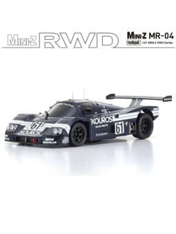 KYOSHO MINI-Z MR04 RWD SAUBER MERCEDES C9 LM 1987 NO.61 (W-LM/KT531P) 32362KR