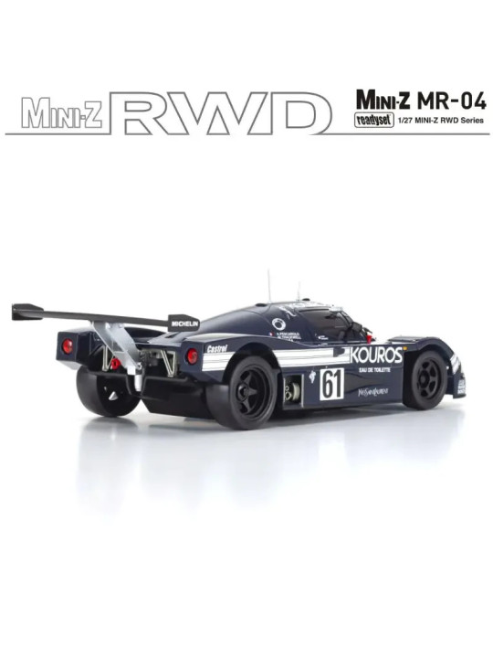 KYOSHO MINI-Z MR04 RWD SAUBER MERCEDES C9 LM 1987 NO.61 (W-LM/KT531P) 32362KR