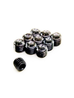 KYOSHO METALLIC HEADLESS SET SCREWS M3X3MM (10) 1-S53003