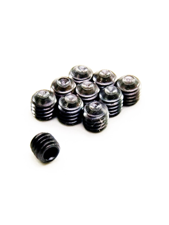 KYOSHO METALLIC HEADLESS SET SCREWS M3X3MM (10) 1-S53003