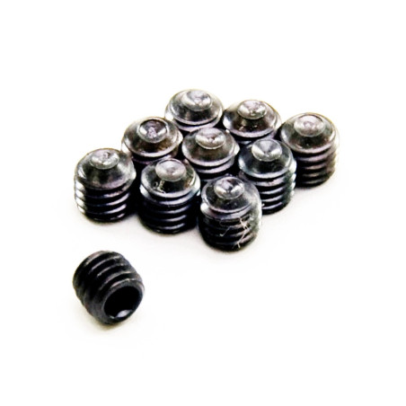 KYOSHO METALLIC HEADLESS SET SCREWS M3X3MM (10) 1-S53003