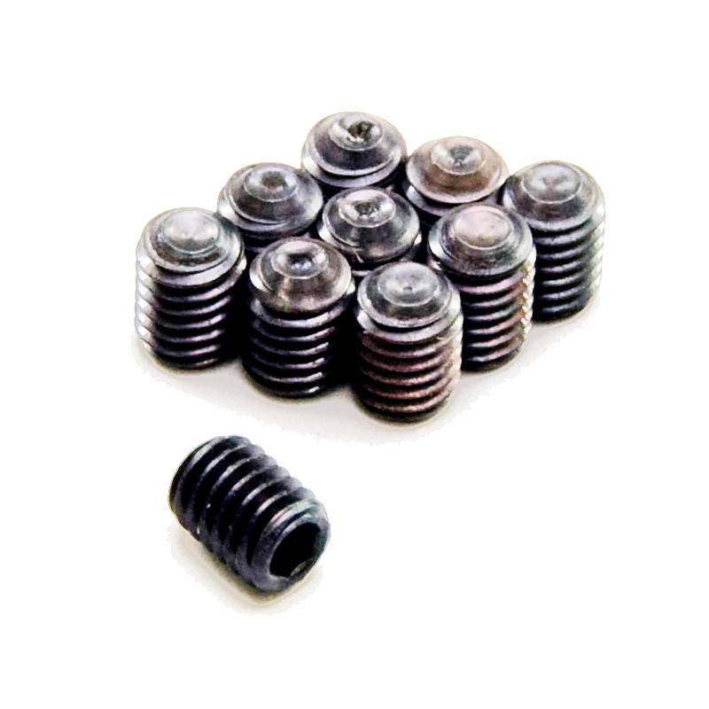KYOSHO METALLIC HEADLESS SET SCREWS M3X4MM (10) 1-S53004