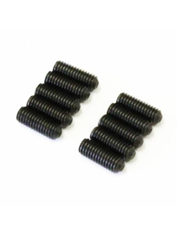 KYOSHO METALLIC HEADLESS SET SCREWS M3X8MM (10) 1-S53008