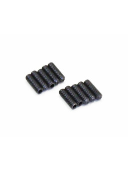 KYOSHO METALLIC HEADLESS SET SCREWS M3X10MM (10) 1-S53010