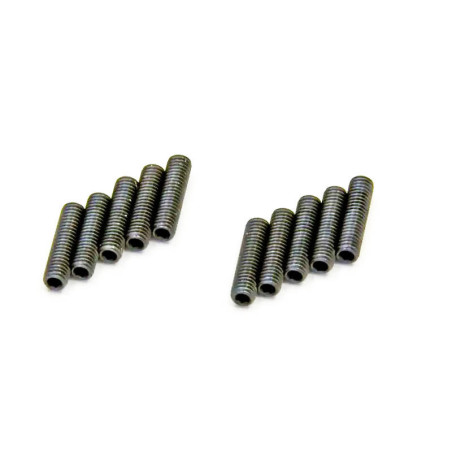 KYOSHO METALLIC HEADLESS SET SCREWS M3X12MM (10) 1-S53012