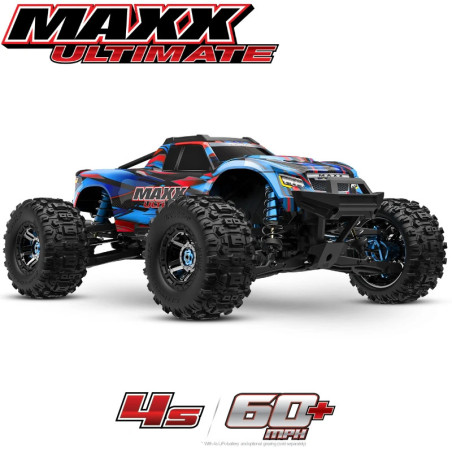 TRAXXAS MAXX 4X4 ULTIMATE 4S BRUSHLESS 4WD TQi TSM RTR 89087-4