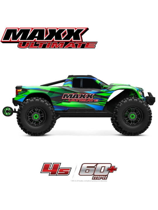 TRAXXAS MAXX 4X4 ULTIMATE 4S BRUSHLESS 4WD TQi TSM RTR 89087-4