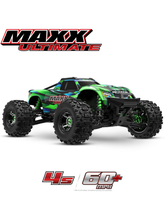 TRAXXAS MAXX 4X4 ULTIMATE 4S BRUSHLESS 4WD TQi TSM RTR 89087-4