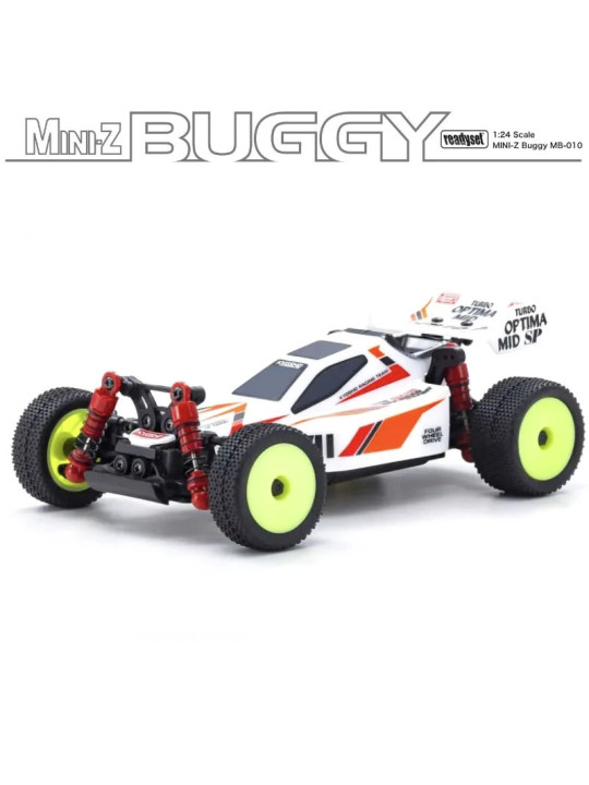 KYOSHO MINI-Z MB010 READYSET 4WD TURBO OPTIMA MID SPECIAL - BLANC 32095W