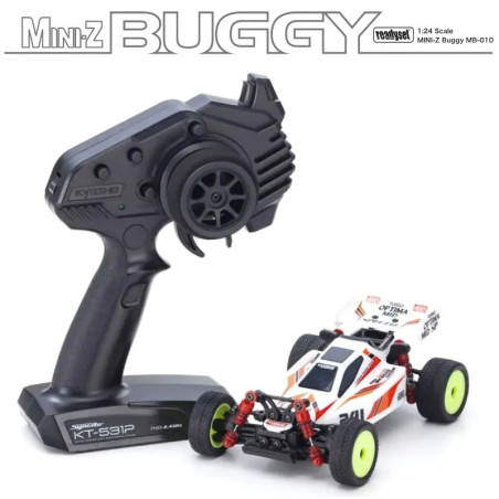KYOSHO MINI-Z MB010 READYSET 4WD TURBO OPTIMA MID SPECIAL - WHITE 32095W