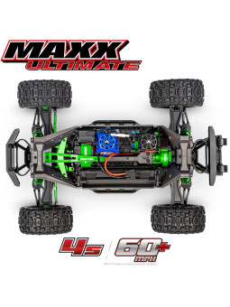 TRAXXAS MAXX 4X4 ULTIMATE 4S BRUSHLESS 4WD TQi TSM RTR 89087-4