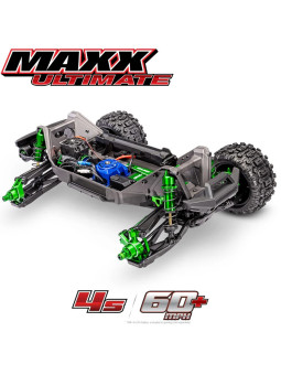 TRAXXAS MAXX 4X4 ULTIMATE 4S BRUSHLESS 4WD TQi TSM RTR 89087-4