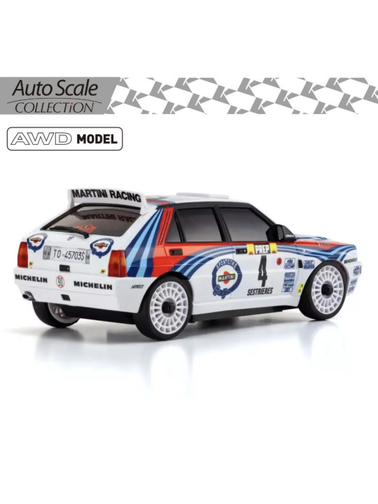 KYOSHO AUTOSCALE MINI-Z LANCIA DELTA NO.4 MONTE CARLO WINNER (MA020) MZP484MC