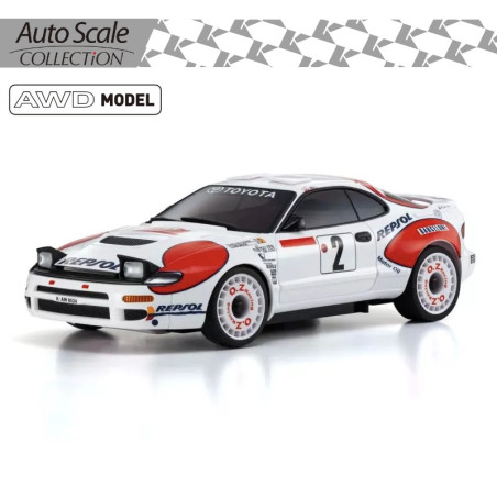 KYOSHO AUTOSCALE MINI-Z TOYOTA CELICA TURBO NO2 WRC 1992 (MA020N-M) MZP481CS