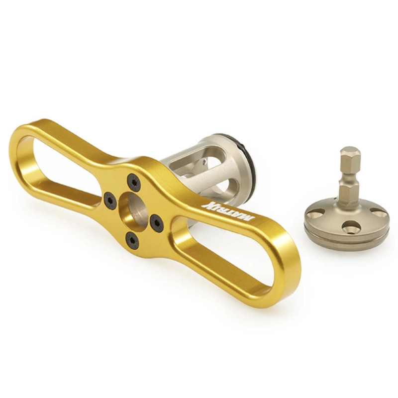 MATRIX CLÉ À ROUE 17MM AVEC ADAPTATEUR POUR VISSEUSE OFFWRE