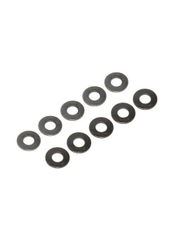 KYOSHO WASHERS M4.5X10X0.5MM (10) 1-W451005