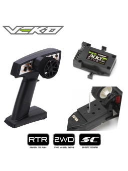 VEKO MINI SC BLUE 1:24 SHORT COURSE RTR WITH GYRO VK0002-BL