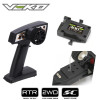 VEKO MINI SC BLUE 1:24 SHORT COURSE RTR WITH GYRO VK0002-BL