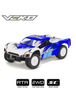 VEKO MINI SC BLUE 1:24 SHORT COURSE RTR WITH GYRO VK0002-BL
