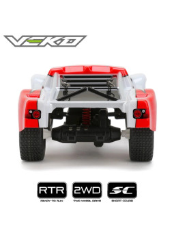 VEKO MINI SC ROUGE 1:24 SHORT COURSE RTR AVEC GYRO VK0002-RD