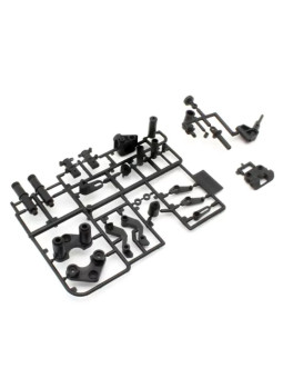 KYOSHO HANGING-ON RACER STEERING HEAD SET (YZR500/BLACK) GP102BK