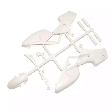 KYOSHO HANGING-ON RACER YAMAHA YZR500 TANK & REAR COWL SET GPB106