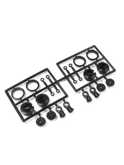 KYOSHO PIECES PLASTIQUE D'AMORTISSEUR BIG SHOCKS (4) 1:8 INFERNO IF346-05D