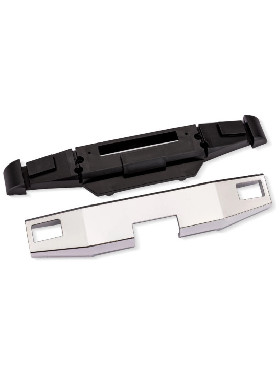 TRAXXAS X-TRUCK BIGFOOT N°8 4X4 CHROME FRONT BUMPER W/SUPPORT 7686