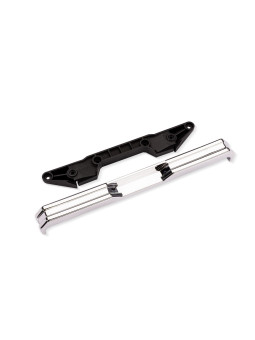 TRAXXAS X-TRUCK BIGFOOT N°8 4X4 CHROME REAR BUMPER W/SUPPORT 7687