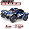 TRAXXAS MAXX SLASH 6S 4WD BRUSHLESS SHORT COURSE TRUCK BLUE TQi TSM RTR 102076-4-BLUE