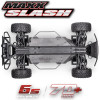 TRAXXAS MAXX SLASH 6S 4WD BRUSHLESS SHORT COURSE TRUCK BLUE TQi TSM RTR 102076-4-BLUE