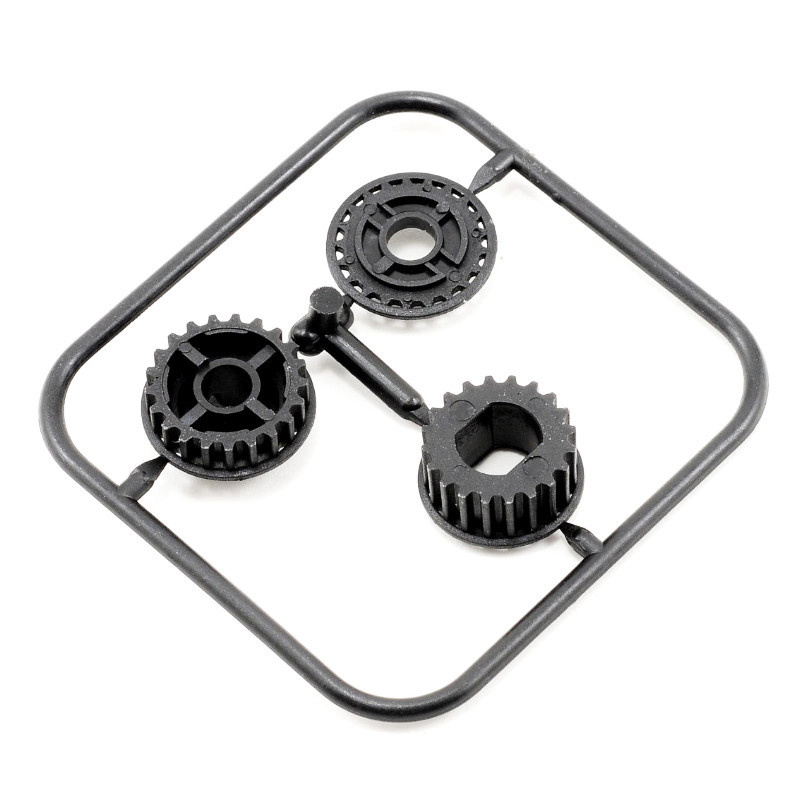 SERPENT PULLEY 2SP SHAFT 20+21T (2) SER804112