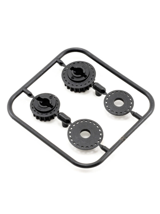 SERPENT PULLEY MIDDLE 18+21T (2) SER804113