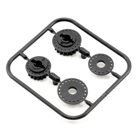 SERPENT PULLEY MIDDLE 18+21T (2) SER804113