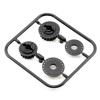 SERPENT PULLEY MIDDLE 18+21T (2) SER804113