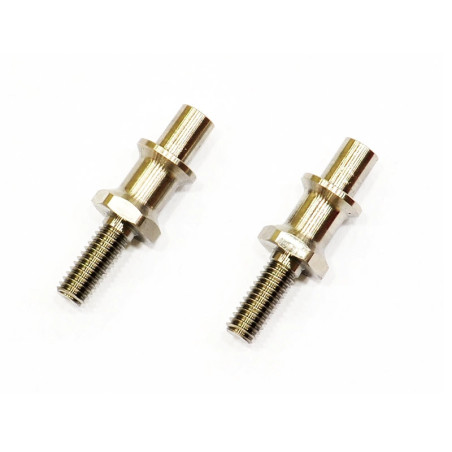 SERPENT SHOCK MOUNT TITANIUM (2) SER600273