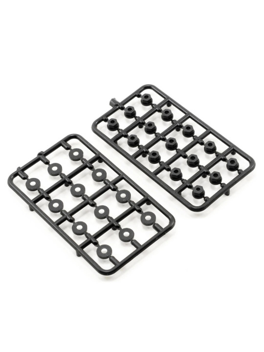 SERPENT RONDELLES/ECROU NYLON M3 (12+15) SER600126