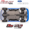 TRAXXAS MINI RALLY VXL-3S W/BATTERY / CHARGER USB TQi 2.4 GHZ RTR 108046-1