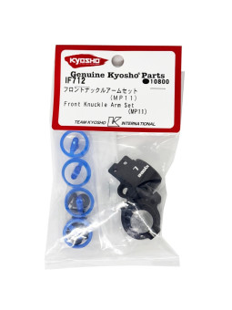 KYOSHO INFERNO MP10 FRONT ALU KNUCKLE ARM (2) IF712