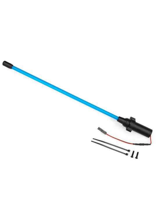 TRAXXAS BLUE LED WHIP LIGHT W/FLEX-TECH MOUNT 10992-BLUE