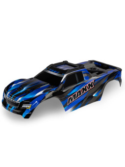 TRAXXAS CARROSSERIE WIDEMAXX PEINTE ET DECOREE BLEUE 8918A