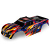 TRAXXAS CARROSSERIE WIDEMAXX PEINTE ET DECOREE JAUNE 8918P