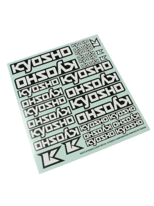 KYOSHO PLANCHE DE DECORATION KYOSHO LOGO (235X210MM) 36276