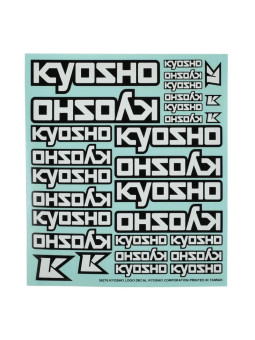 KYOSHO PLANCHE DE DECORATION KYOSHO LOGO (235X210MM) 36276B