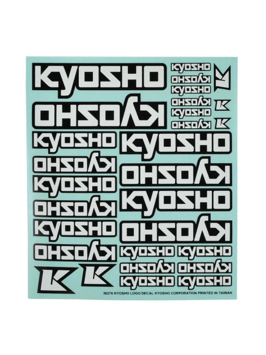 KYOSHO PLANCHE DE DECORATION KYOSHO LOGO (235X210MM) 36276B