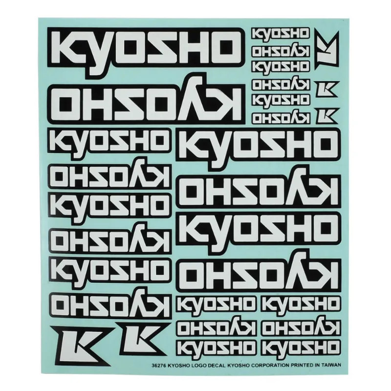 KYOSHO PLANCHE DE DECORATION KYOSHO LOGO (235X210MM) 36276B
